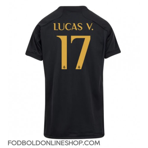 Real Madrid Lucas Vazquez #17 Tredjetrøje Dame 2023-24 Kortærmet